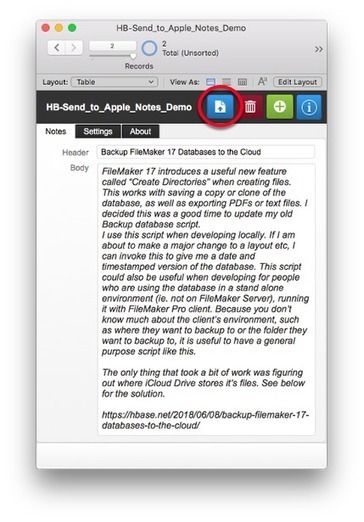 Using AppleScript to send FileMaker data to Apple Notes App | Claris FileMaker Love | Scoop.it