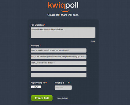 5 outils gratuits pour créer un sondage sur Twitter | Ressources Community Manager | Scoop.it