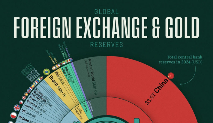 Top 50 Countries by Central Bank Reserves | Financial Markets Report  - Transforming Money Into Wealth | Scoop.it