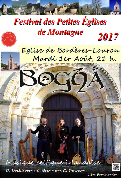 Concert de musique celtique à Bordères-Louron le 1er août | Vallées d'Aure & Louron - Pyrénées | Scoop.it