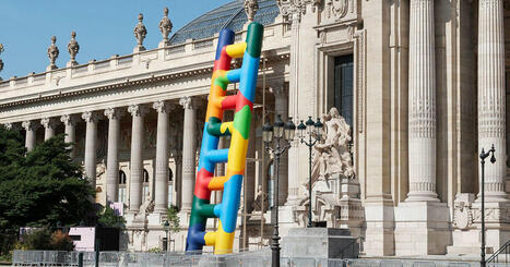 paola pivi installs 20-meter ladder outside the grand palais in paris | El Mundo del Diseño Gráfico | Scoop.it