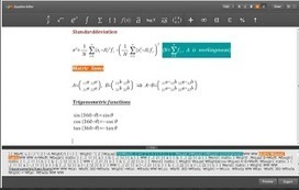 4 Great Equation Tools for Math Teachers and Students | Artículos CIENCIA-TECNOLOGIA | Scoop.it