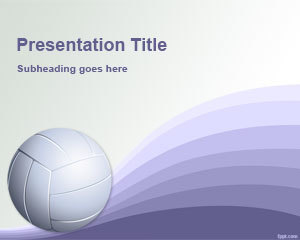 Volleyball PowerPoint Template | Free Powerpoint Templates | Sport PowerPoint Templates | Scoop.it