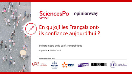 61 % des Français font confiance à leur maire - Baromètre de la confiance politique CEVIPOF 2025 : le grand désarroi démocratique | Veille juridique du CDG13 | Scoop.it