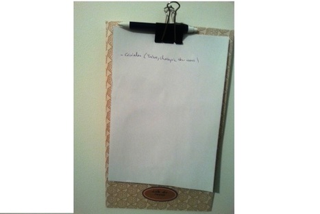 [Coup de ♥] Pense-bête pour les courses par Molosse sur le #CDB | Best of coin des bricoleurs | Scoop.it