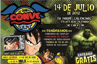 CONVE TKT 2012, Tecate Baja California | Noticias Anime [es] | Scoop.it