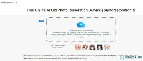 PhotoRestoration : un outil en ligne gratuit de restauration de vieilles photos basé sur l'IA | Freewares | Scoop.it