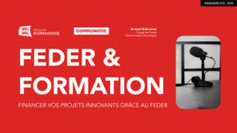 FEDER & Formation : replay du webinaire Communotic | Innovation et transformation pédagogique | Scoop.it
