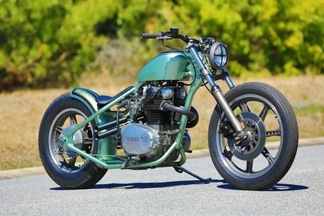 Yamaha XS650 | Bobber - Grease n Gasoline | Cars | Motorcycles | Gadgets | Scoop.it