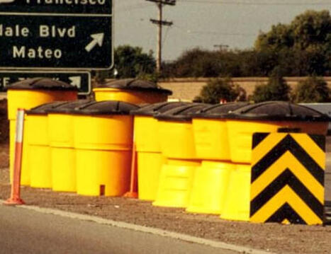 TrafFix Big Sandy Impact Attenuator Sand Barrels | MASH TL-3 | Traffic Cones | Scoop.it