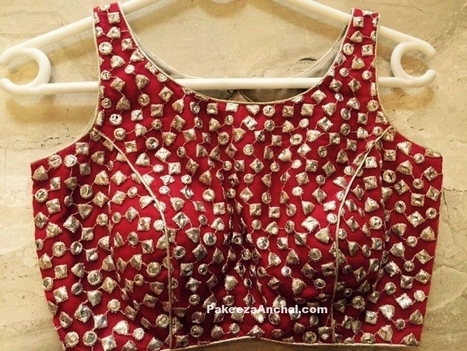 Boat Neck Blouse Designs, Saree Blouses Design Collection for Modern Women | Indian Fashion Updates | Scoop.it