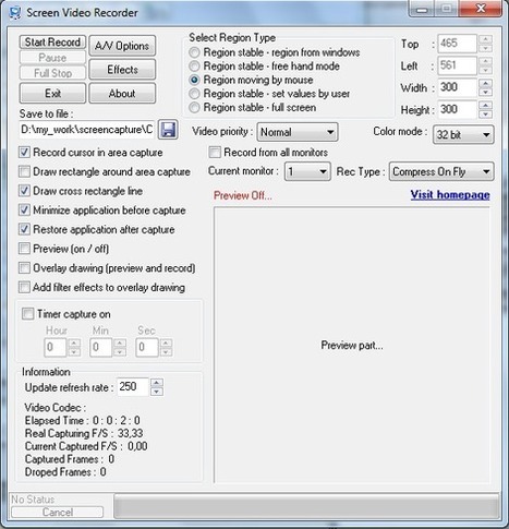 Free Screencast Recorder: Screen Video Recorder (Windows) | Online Video Publishing | Scoop.it