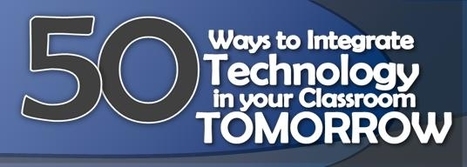 50 Ways to Integrate Technology - Ways to Anchor Technology in Your Classroom Tomorrow | Creative teaching and learning | Scoop.it