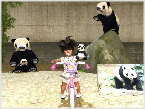 DollyBird | Second Life KIDS Fashion Blog: Tiddleywinks* - Mommy She Wants Me Panda! ♥ | 亗 Second Life Kingdom of Kids 亗 | Scoop.it