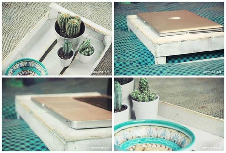 Diy: Tray & Laptop Support | 1001 Recycling Ideas ! | Scoop.it