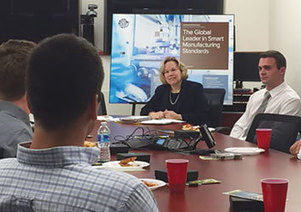 ASTM Executive Vice President Katharine Morgan led a student roundtable at The Pennsylvania State University | STEM Advocate | Scoop.it
