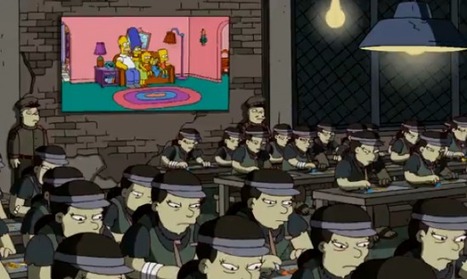 The Simpsons x Banksy | The simpsons | Scoop.it