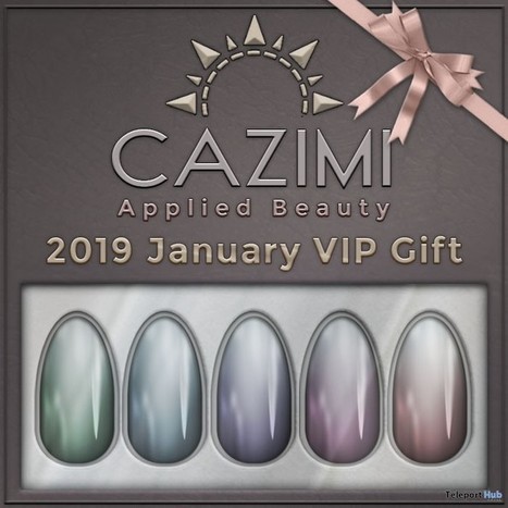 Nail Appliers January 2019 Group Gift by CAZIMI | Teleport Hub - Second Life Freebies | 亗 Second Life Freebies Addiction & More 亗 | Scoop.it