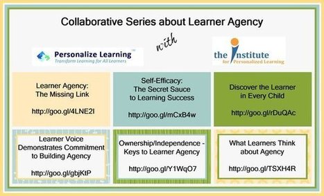 Building Learner Agency Conversations | Personalize Learning (#plearnchat) | Scoop.it