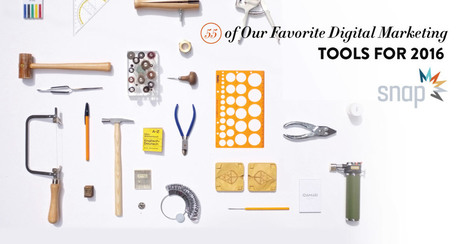 55 of Our Favorite Digital Marketing Tools for 2016 | Snap Agency | Public Relations & Social Marketing Insight | Scoop.it