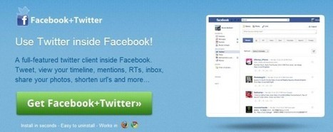 Extensión para usar Twitter dentro de Facebook | MAZAMORRA en morada | Scoop.it
