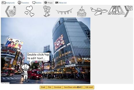 ToonyTool: aplicación web para crear viñetas, cómics y memes | TIC & Educación | Scoop.it