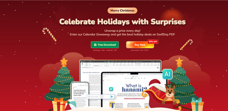 Enjoy 2024 SwifDoo PDF Christmas Calendar Giveaway and Big Sale! | SwifDoo PDF | Scoop.it