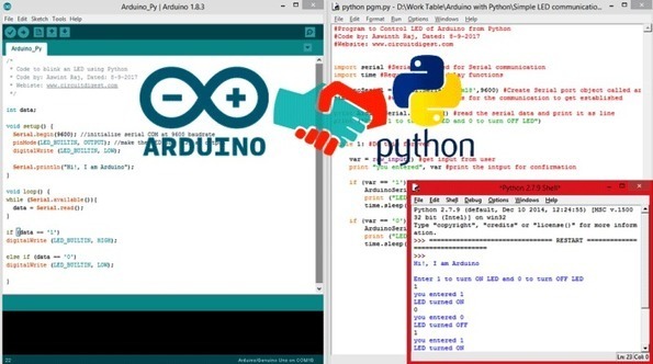 Arduino Python Tutorial Using Python With Ard