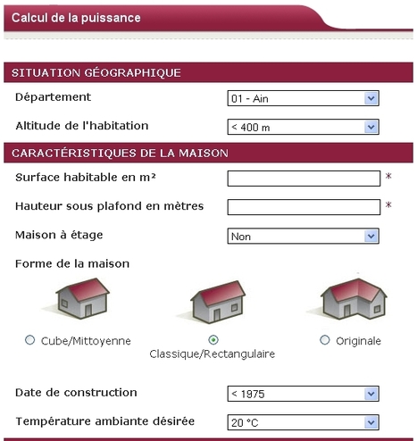 [outils] Calculer la puissance idéale de votre poêle à bois | Build Green, pour un habitat écologique | Scoop.it