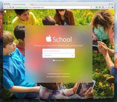 iOS 9.3 : Apple entrouvre son portail scolaire | Geeks | Scoop.it