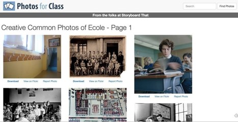 Moteur de recherche d'images libres pour une utilisation à l'école | Education & Numérique | Scoop.it