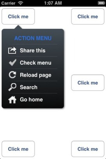 KxMenu: a vertical popup menu | iPhone and iPad development | Scoop.it