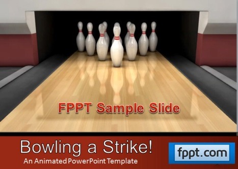 Animated Bowling Template For PowerPoint Presentations | PowerPoint Presentation | Sport PowerPoint Templates | Scoop.it