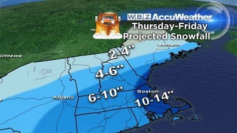 Long Storm To Bring Close To A Foot Of Snow Thursday, Friday | Boston, you're my home | Scoop.it