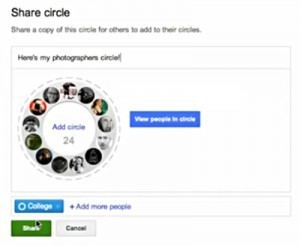 Google+ Update: Share Your Favorite Circles | GooglePlus Expertise | Scoop.it