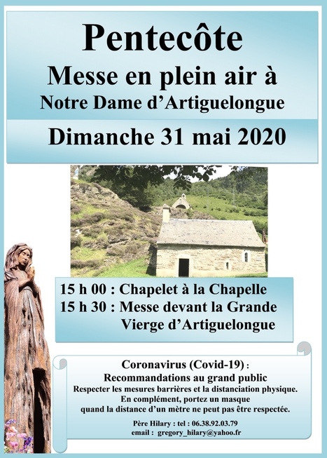 Vallée du Louron : messe de Pentecôte en plein air le 31 mai | Vallées d'Aure & Louron - Pyrénées | Scoop.it