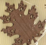 Fall leaf doilies brown oak leaves 36 pc | Candy Buffet Weddings, Favors, Events, Food Station Buffets and Tea Parties | Scoop.it