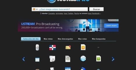 Icones, buscador de iconos con más de 20000 gráficos para descargar | TIC & Educación | Scoop.it