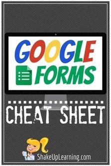 Google Forms Cheat Sheet for Teachers (ShakeUpLearning.com) | iGeneration - 21st Century Education (Pedagogy & Digital Innovation) | Scoop.it