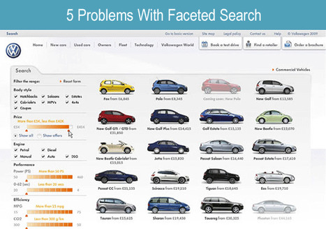 5 Web Design Problems With Faceted Search | Must Design | Scoop.it
