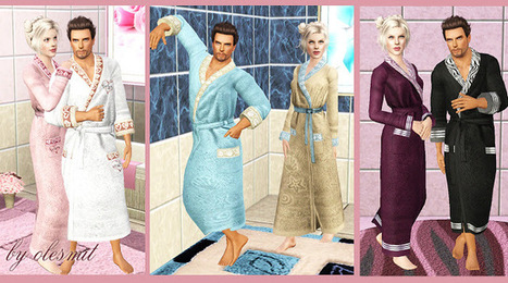 OleSims: Bathrobes | Les Sims | Scoop.it