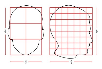 The Proportions of the Head and Face | Drawing and Painting Tutorials | Scoop.it