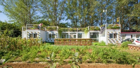 [Inspiration] Maison containers avec jardin sur toit totalement éco-conçue en Chine | Build Green, pour un habitat écologique | Scoop.it