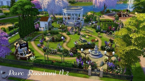 Parc Rossimni V2 << L'Hermitage de Mathoo | Les Sims | Scoop.it