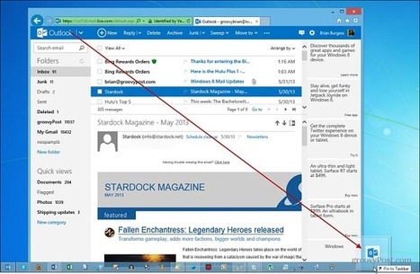 How To Pin Outlook.com to the Windows Taskbar | Time to Learn | Scoop.it