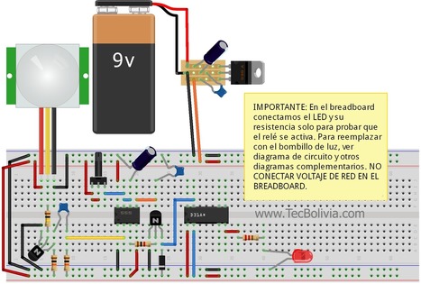 Luz Automática con Sensor de Movimiento | tecno4 | Scoop.it