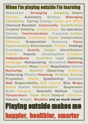 Play Outside!: learning outdoors | Playfulness | Scoop.it