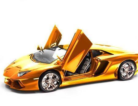 Gold Lamborghini Aventador to Be Auctioned | GetAtMe | Scoop.it