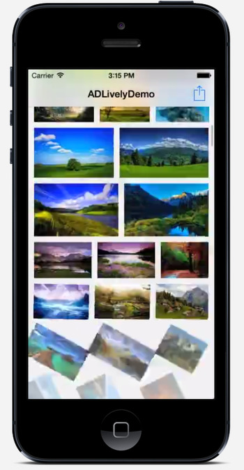 ADLivelyCollectionView: let you add custom animations to any UICollectionView. | iPhone and iPad development | Scoop.it