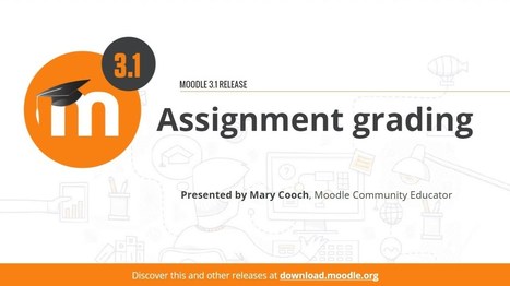 Are You Saving Time With Assignments In Moodle 3.1? | Moodle and Web 2.0 | Scoop.it